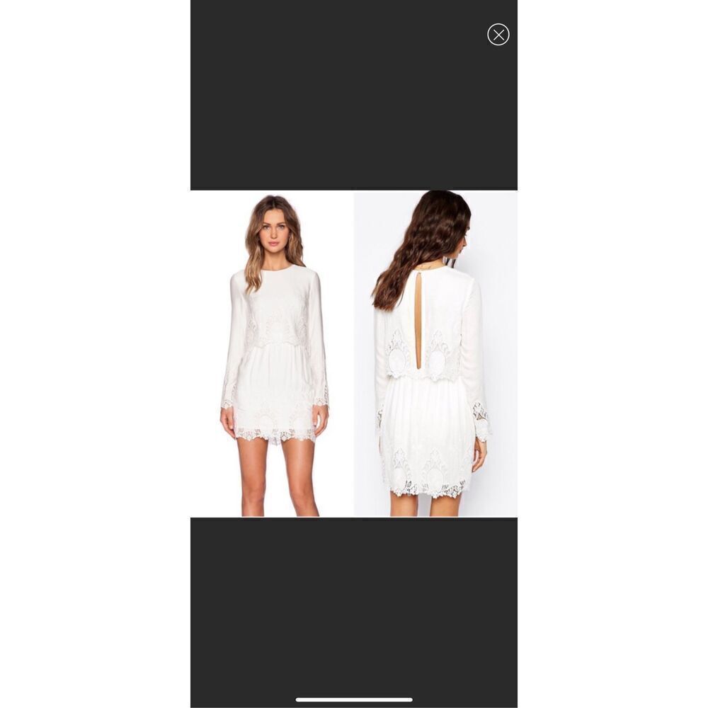 The Jetset Diaries Dreaming the Same Dream Dress in White Size XS